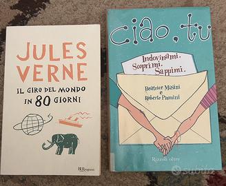 Libri: Il giro del mondo in 80 giorni e Ciao , tu