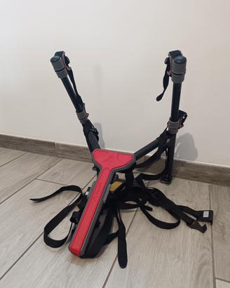 portabici per auto compatto per 2 bici