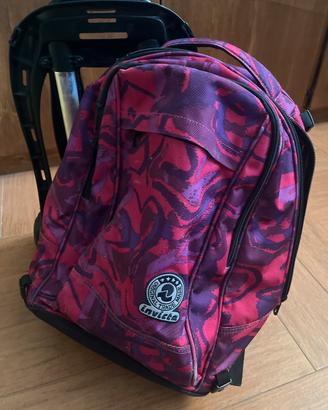 zaino scuola Invicta con trolley