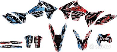 Kit Grafiche Adesivi KTM EXC 12/13