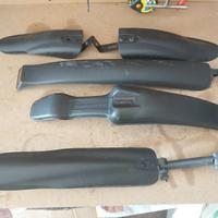 4 parafango parafanghi bici mountain bike city + m