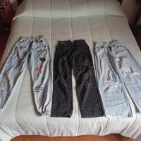 3 paia jeans TG 34