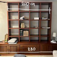 Libreria in legno massello