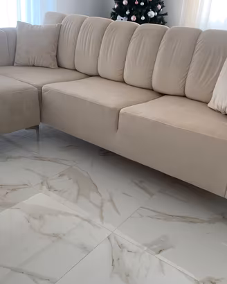Divano chic con penisola amovibile