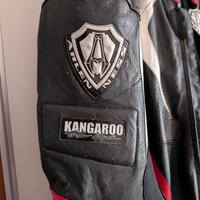 Tuta intera da moto Arlen Ness pelle canguro, TG56