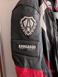 Tuta intera da moto Arlen Ness pelle canguro, TG56
