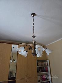 lumiera soffitto e due da comodino