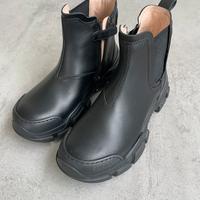 Gucci Kids stivaletti Chelsea in pelle nera