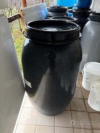 Fusto in plastica 200 litri