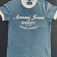 T-shirt Armani Jeans Taglia S Blue/Grigio