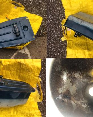 Serbatoio blu marine conservato vespa 125 et3 VMB