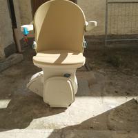 Montascale con cremagliera