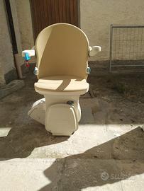 Montascale con cremagliera