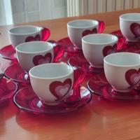 Set Guzzini tazzine caffè + zuccheriera