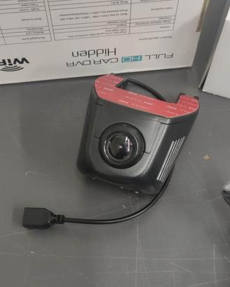 Dash cam auto Full HD 1080p WiFi doppia telecamera