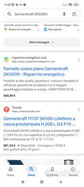 N2 collettore solare termico Sonnenkraft SK500N