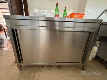 Due pensili con ante per cucina industriale