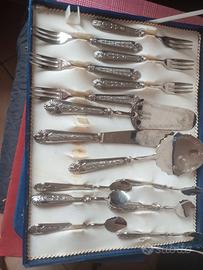 posate per dolci arg 800