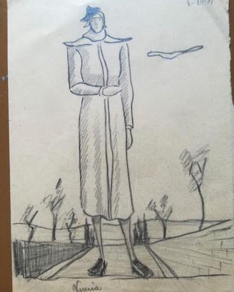 disegno degli anni Trenta f