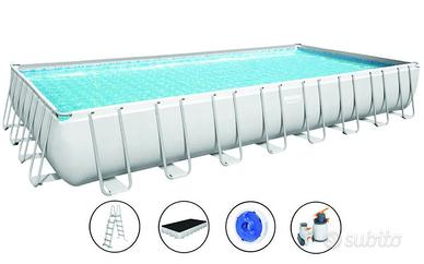 PISCINA POWER STEEL RETTANGOLARE