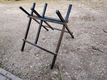 Cavalletto taglio legna