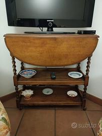 Carrello con ante pieghevoli