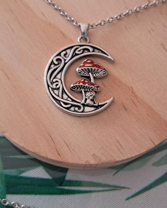 collana luna fungo halloween