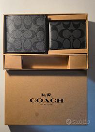 COACH Portafoglio con Scatola