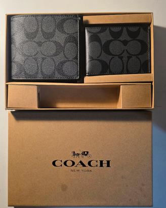 COACH Portafoglio con Scatola