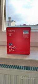 Sony SEL-40F25G - Obiettivo Full