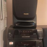 stereo CD e cassette 