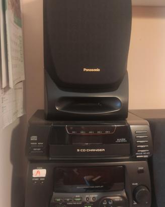 stereo CD e cassette 