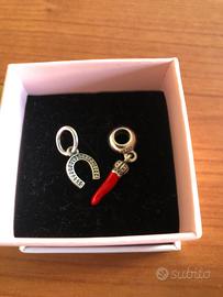 charms pandora argento