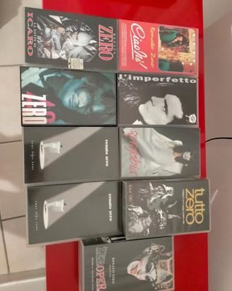videocassette VHS renato zero 