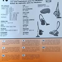 23 sacchetti per aspirapolvere 