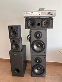 Impianto Home Theater 5.1 Samsung+Sony