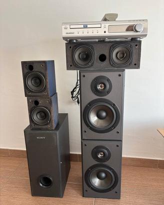 Impianto Home Theater 5.1 Samsung+Sony