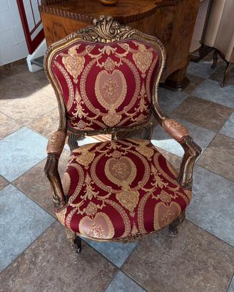 Poltrone Fine 700 Dorate