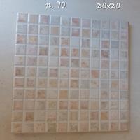 piastrelle rivestimento bagno effetto mosaico