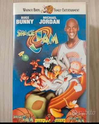 VHS prima edizione “space jam “doppio disco