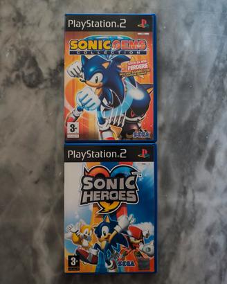 Playstation 2 ps2 Sonic giochi