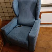 poltrona  relax elettrica 
