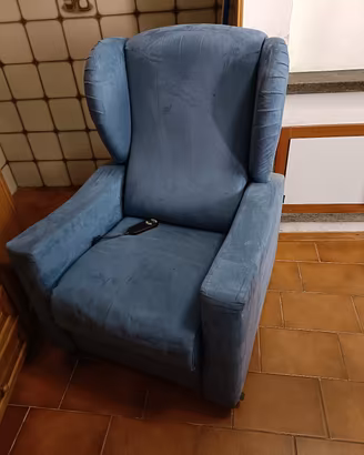 poltrona  relax elettrica 
