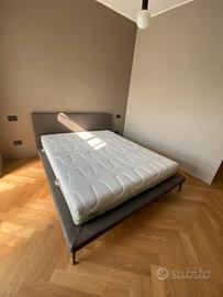 Letto matrimoniale + materasso (anche separati)