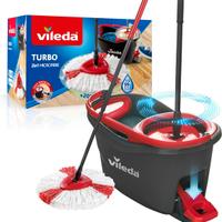 Vileda Turbo Mop Easy Wring & Clean con secchio