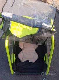 Carrellino per bambini bici Leon