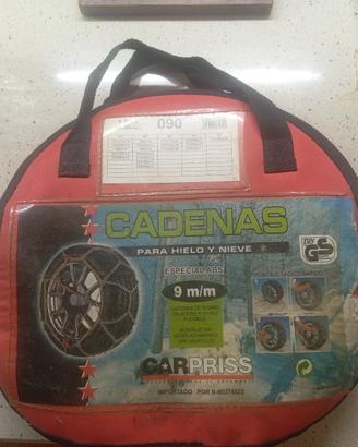 Catene da Neve Golf 9mm montaggio rapido