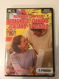 Pc Cd Rom Dizionario Spagnolo Italiano Zanichelli