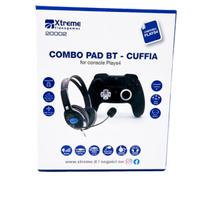 Kit Wireless Controller Ps4 + Headset Stereo