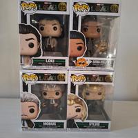 funko pop lotto Marvel Loki serie 4 pz